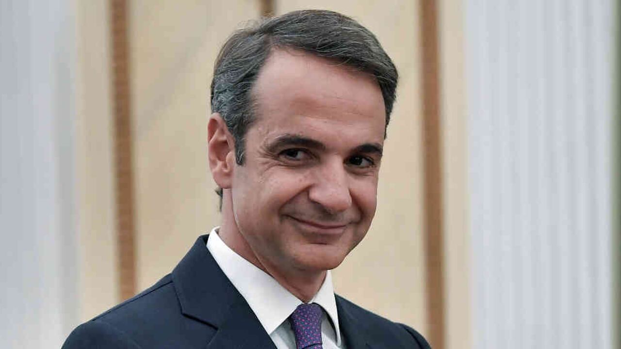 Kyriakos Mitsotakis es un político conservador que le prometió a los griegos no subir más los impuestos. Foto: AFP