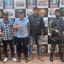 Los captores pedían 200 millones por liberar a los comerciantes.