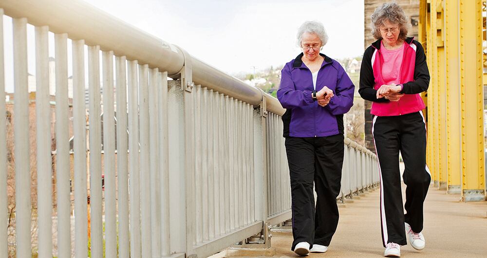 7 mil pasos pueden reducir la muerte prematura. 