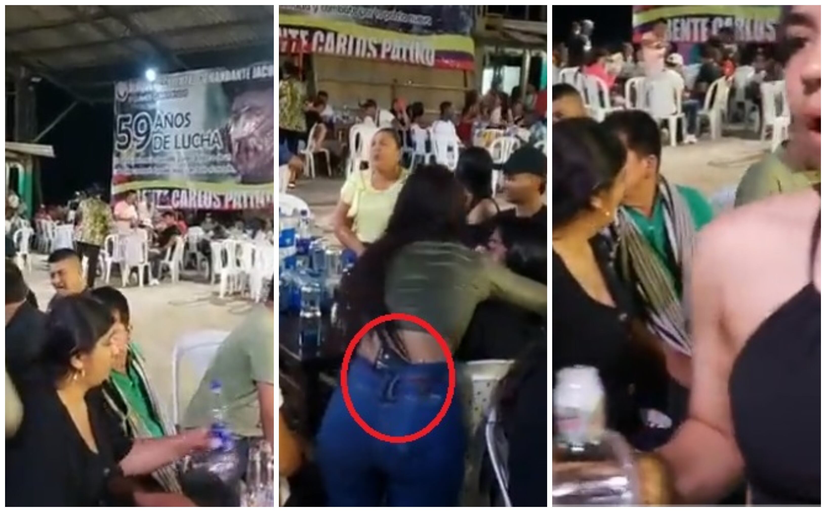 Disidencias de las Farc, de fiesta en el Tambo, Cauca