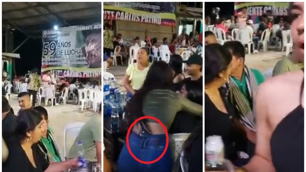Disidencias de las Farc, de fiesta en el Tambo, Cauca.