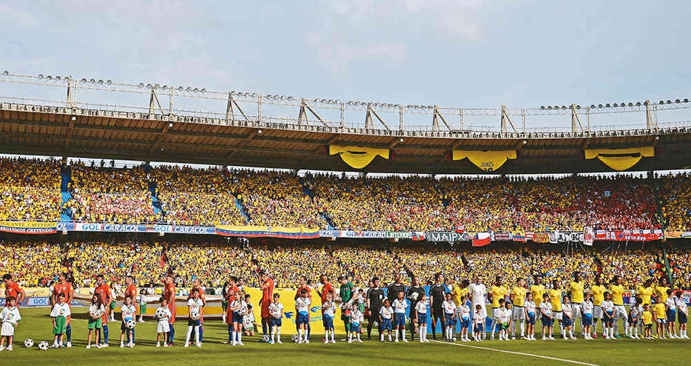En el estadio Metropolitano de Barranquilla se han jugado las eliminatorias de seis mundiales. 