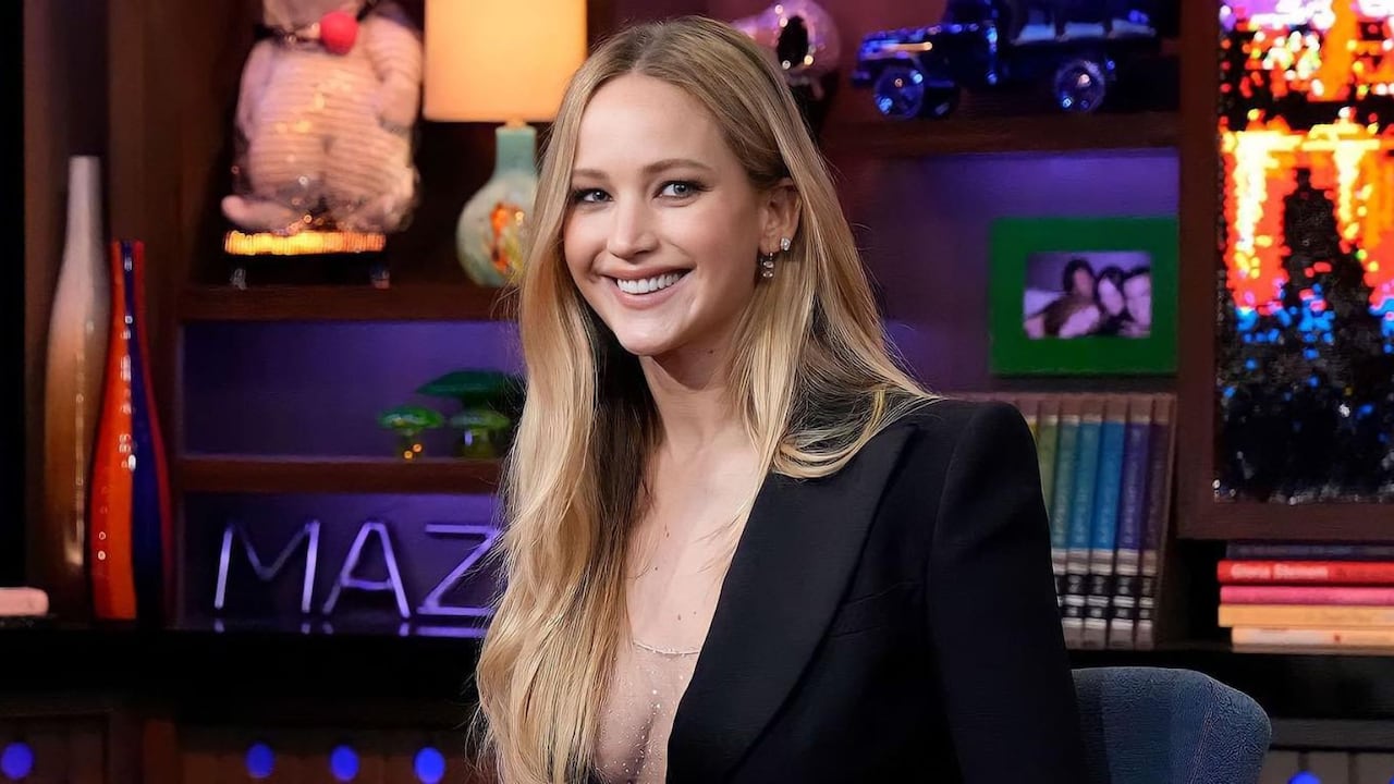La actriz Jennifer Lawrence.