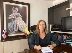 Embajadora de Panamá Liliana Fernández.