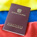 Pasaporte colombiano.