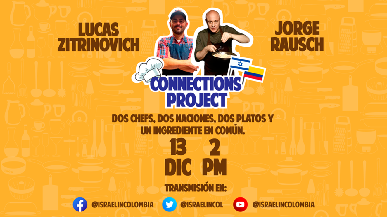 Israel y Colombia se conectan desde la gastronomía