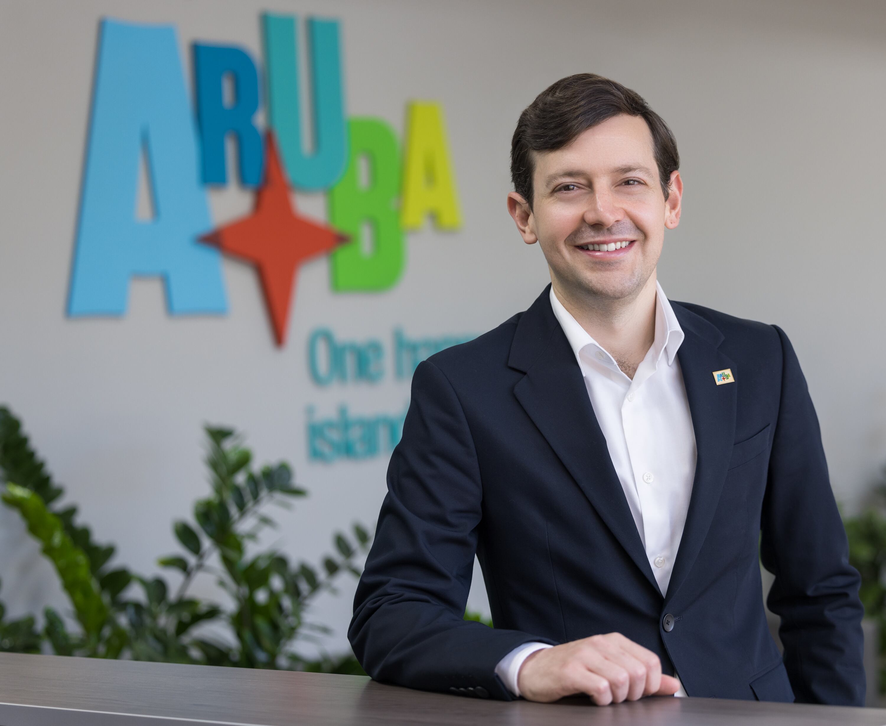 Jordan Schlipken, director de la Autoridad de Turismo de Aruba para América Latina.