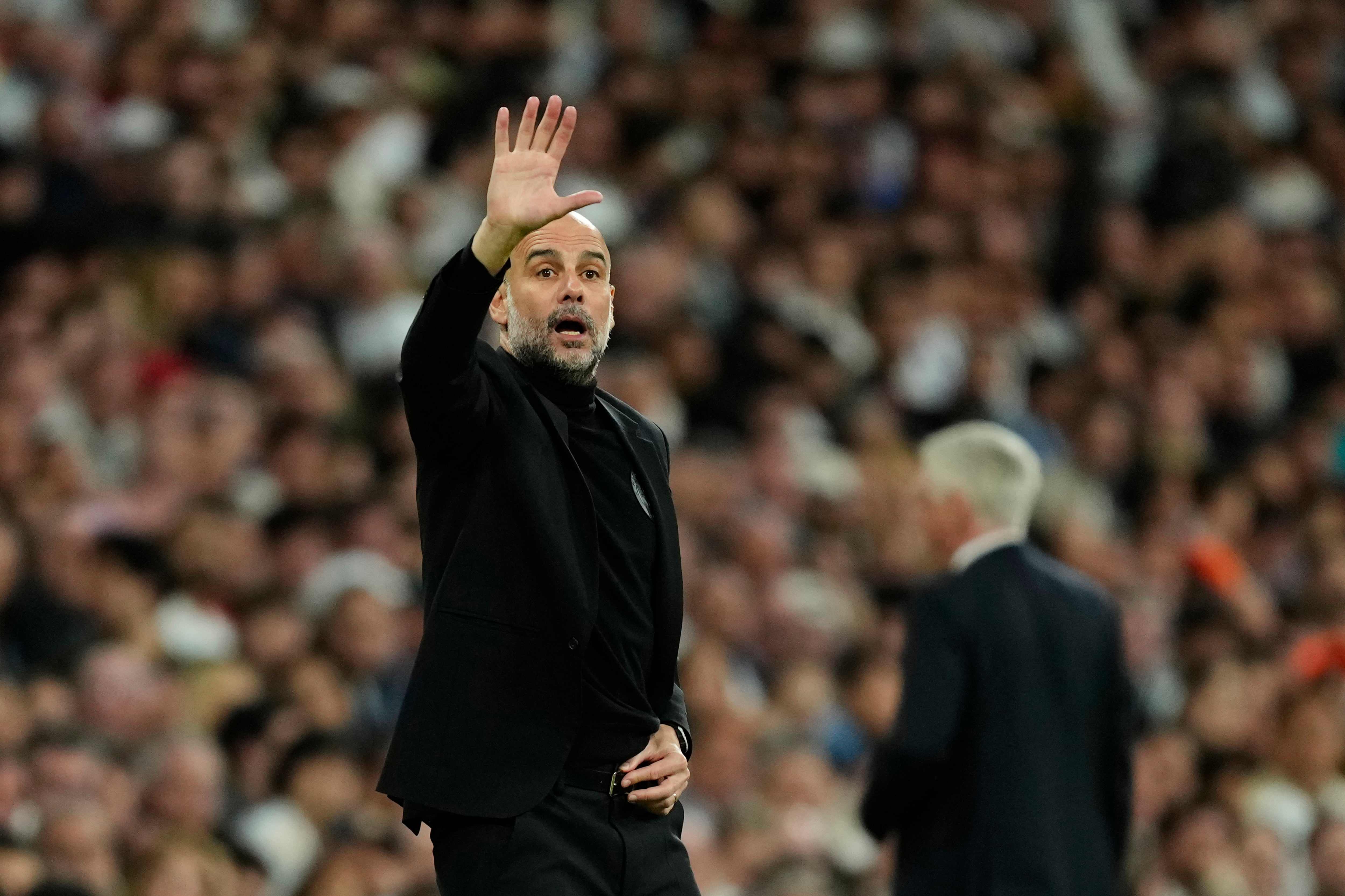 Champions League partido de ida cuartos de final entre Real Madrid y Manchester City