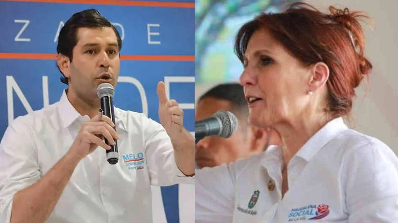 Rosa Cotes y Luis Miguel Cotes, ex gobernadores del Magdalena sancionados por la Procuraduría.