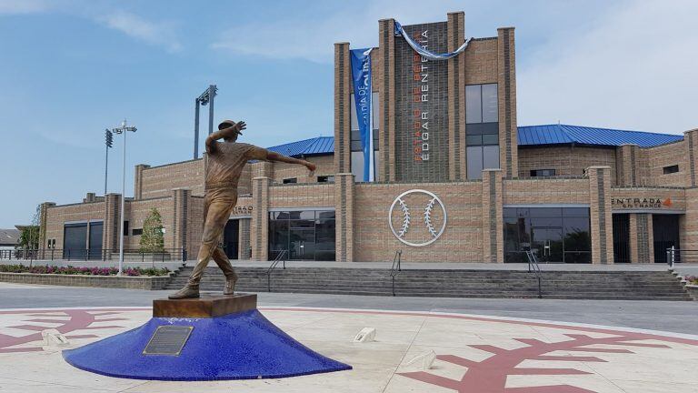 Estadio Edgar Rentería, ubicado cerca a la vía 40.