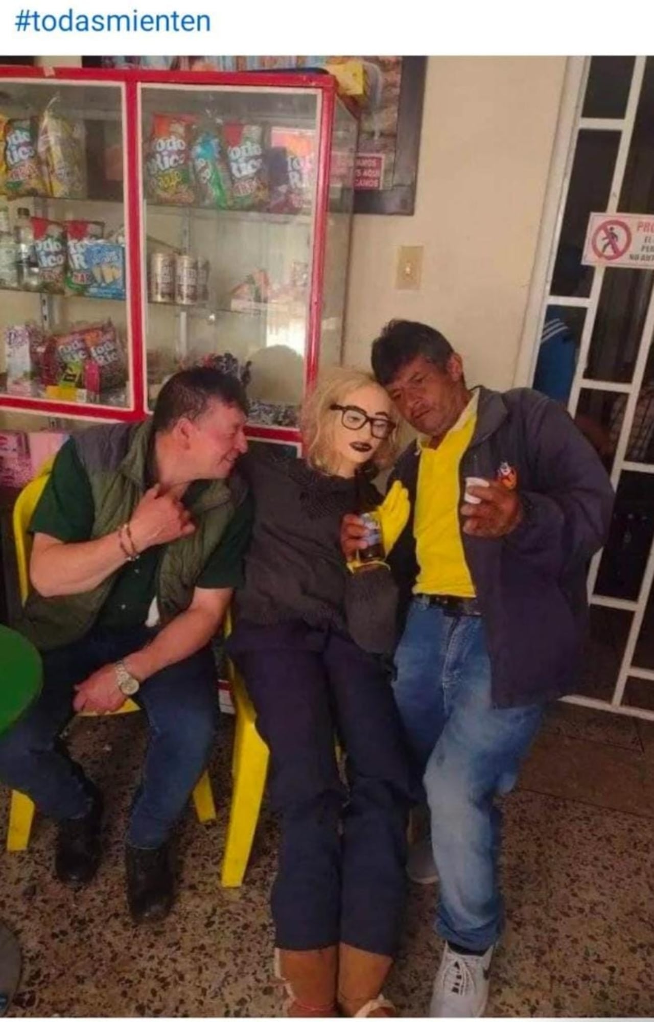 Meme de Cristian y Natalia