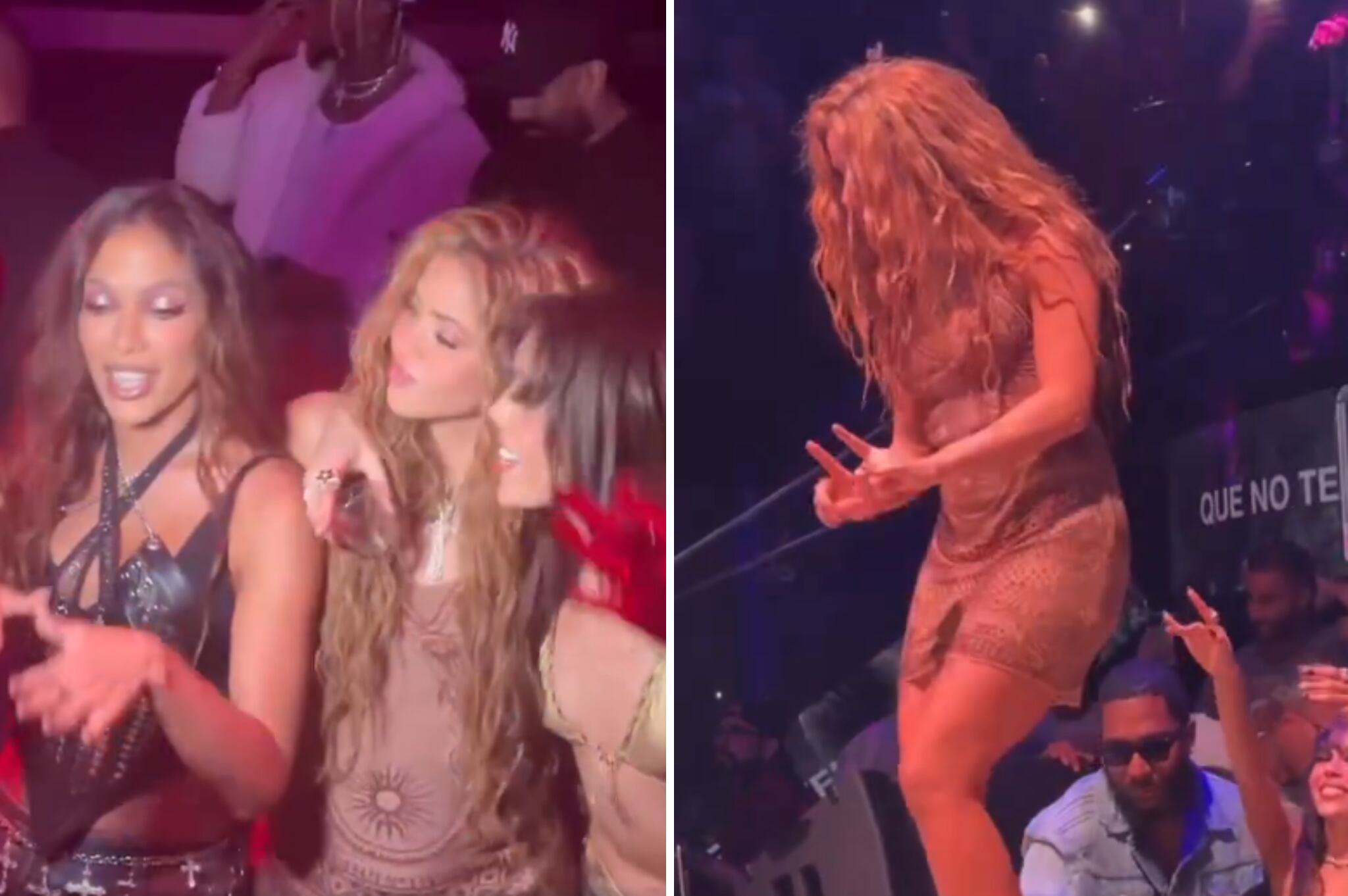 Fan intentó grabar a Shakira bajo su vestido en fiesta de Miami