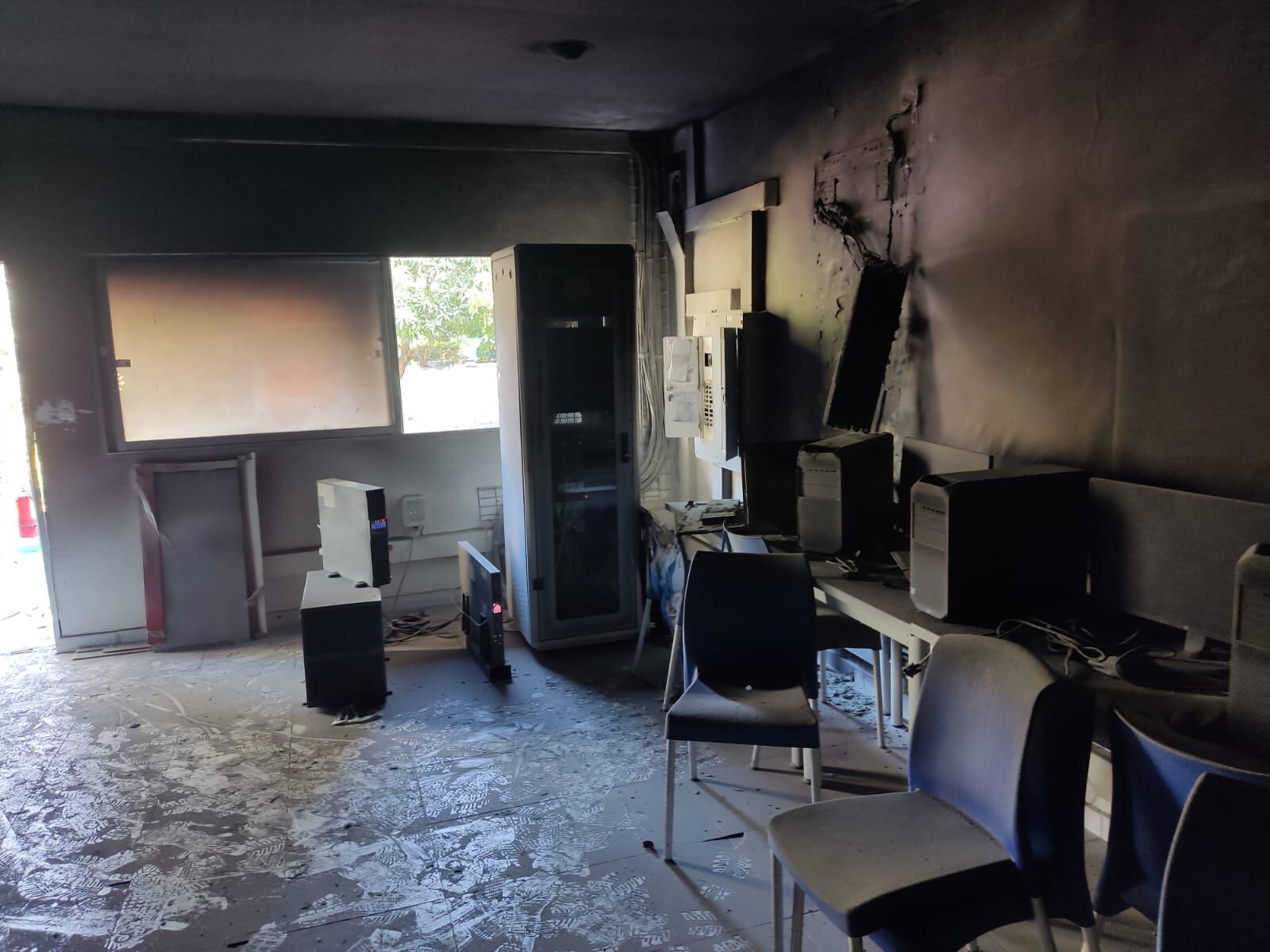 Incendio SENA Náutico de Cartagena