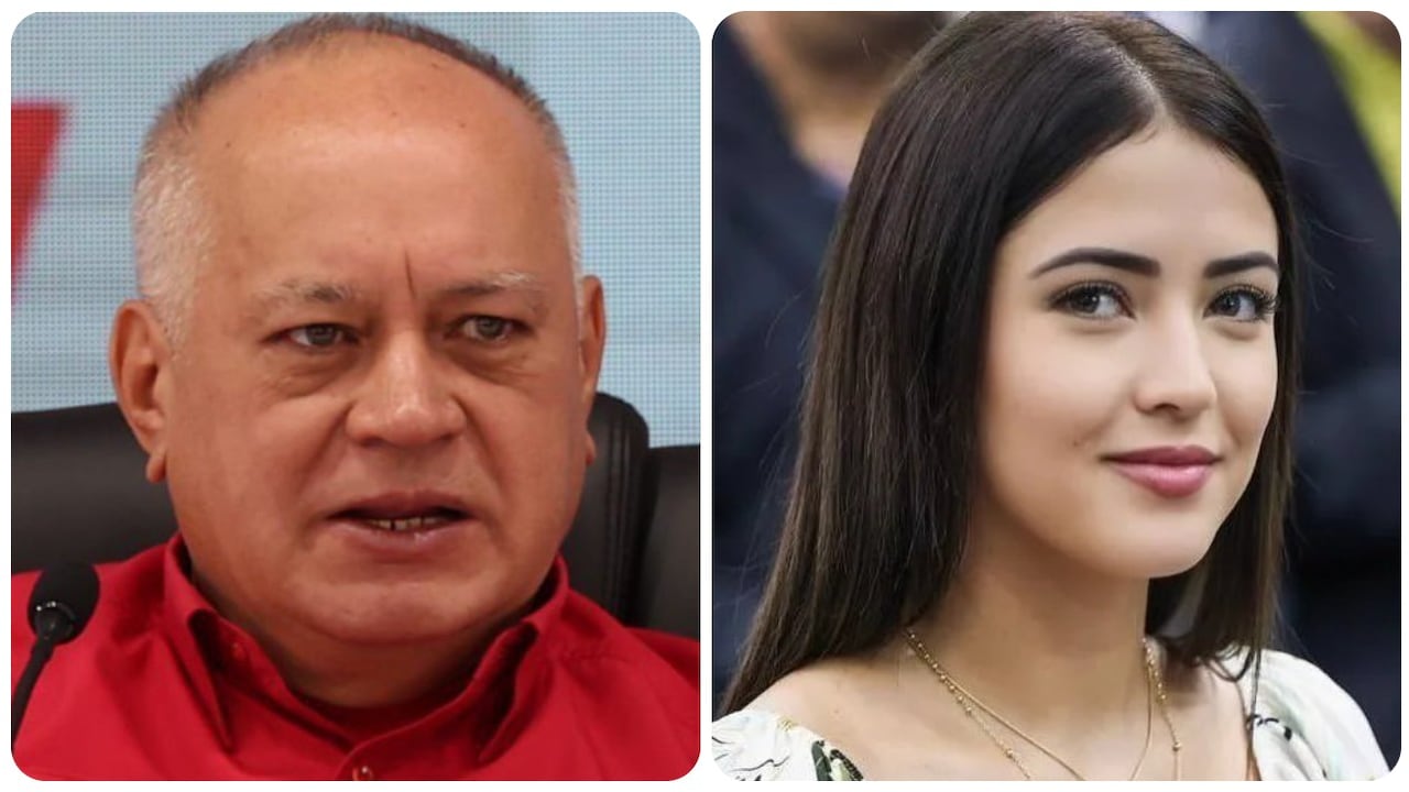Diosdado Cabello y su hija, Daniella.