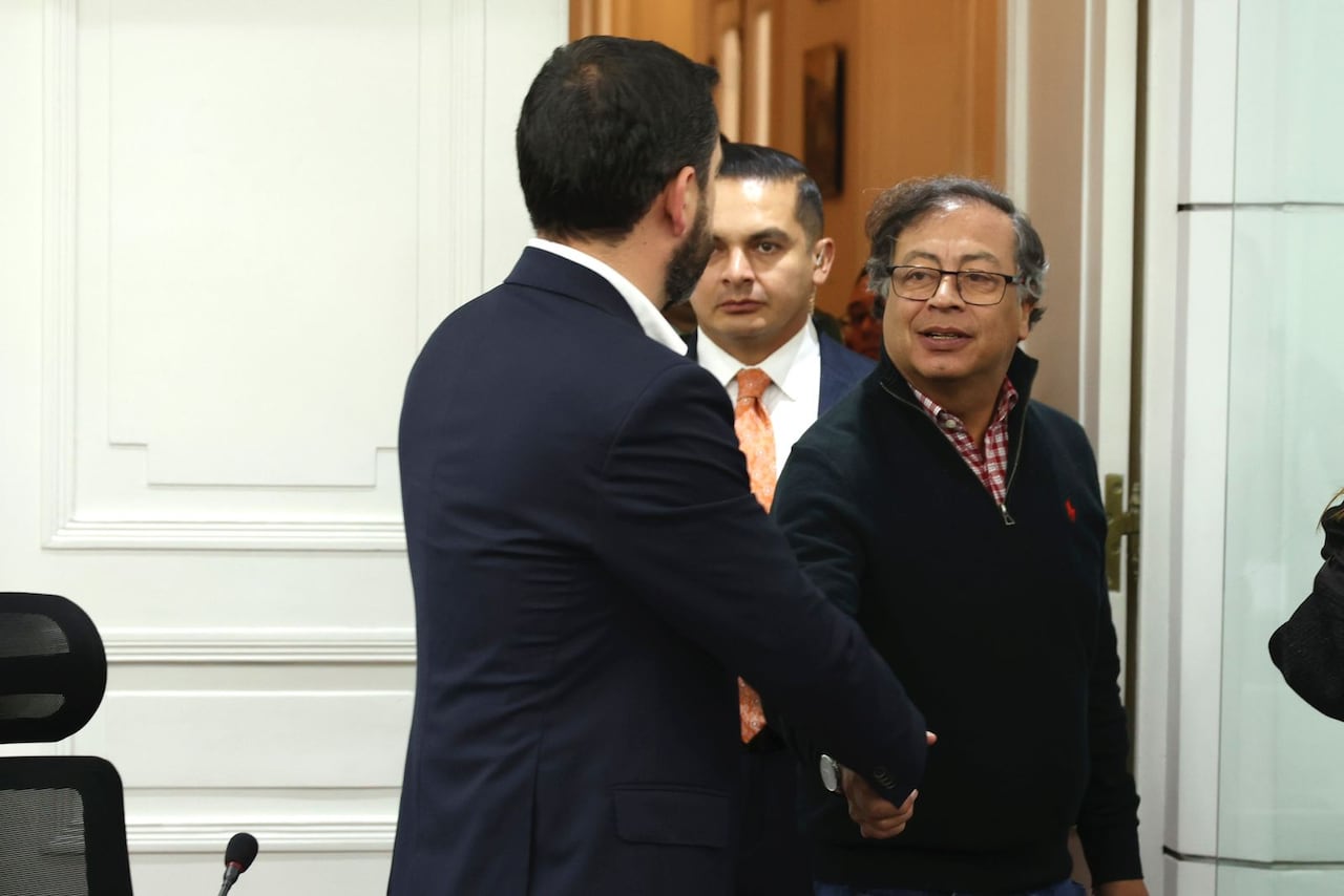 Galán sostuvo este 10 de enero la primera reunión con el presidente Petro.