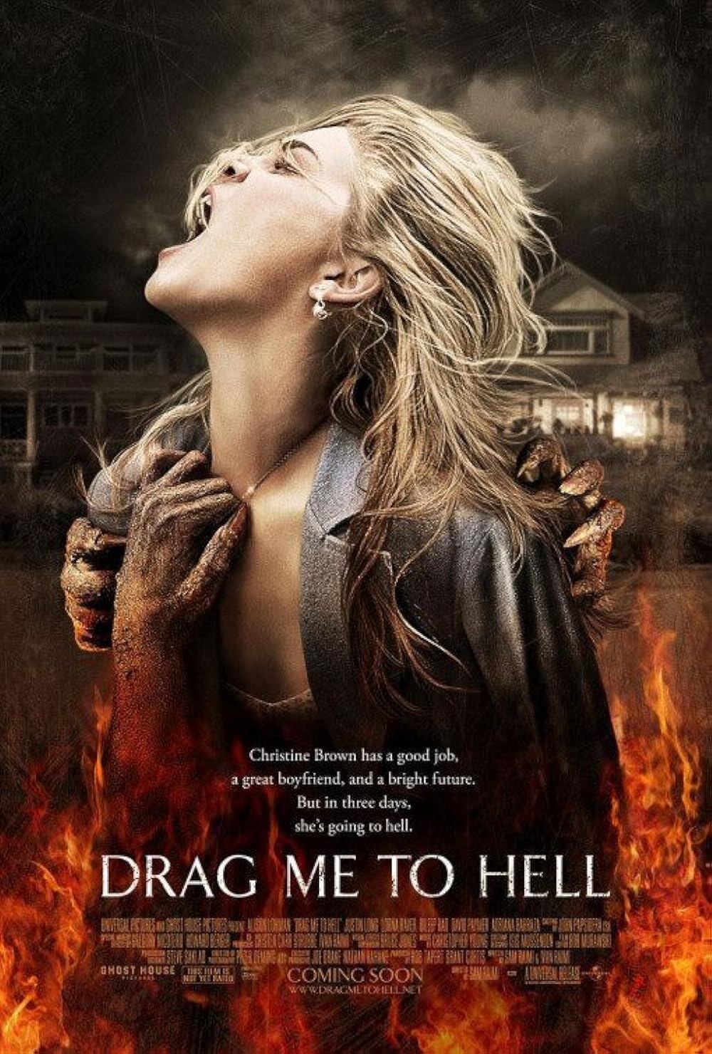 Alison Lohman interpretó a Christine Brown en 'Drag me to Hell', dejando otro personaje femenino icónico de la filmografía de Sam Raimi.
