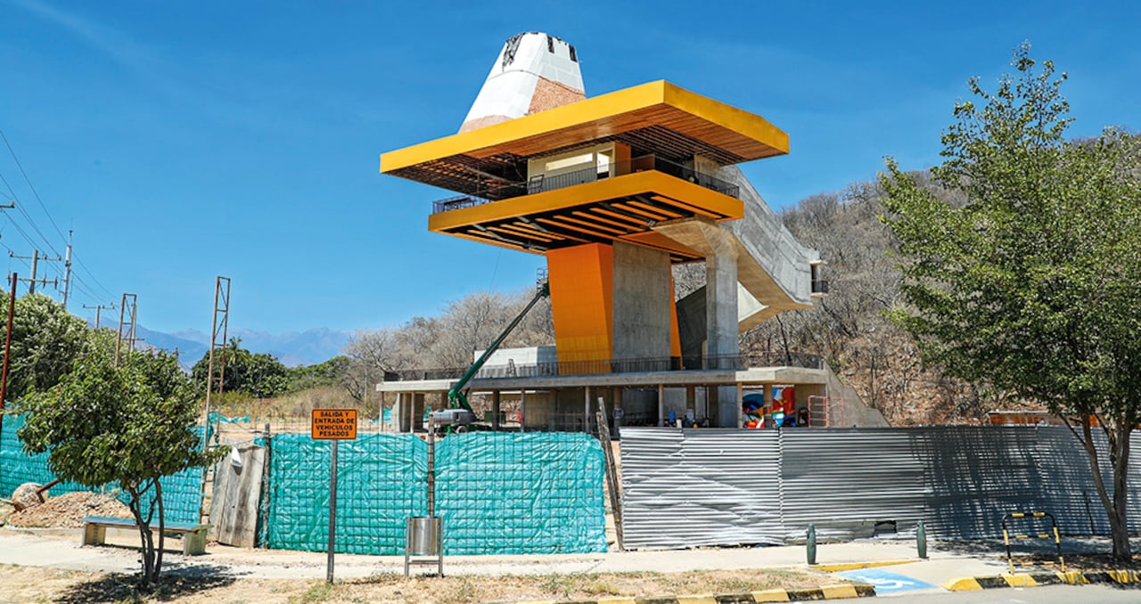 Esta es la obra Casa en el aire, que aún no ha sido entregada y le siguen adicionando millonarios recursos, tanto la Alcaldía de Valledupar como la Gobernación del Cesar.