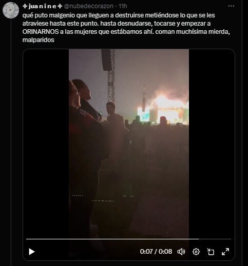 Foto: Captura de pantalla / X