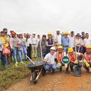 Obras de Fondo Colombia en Paz en el Caquetá.