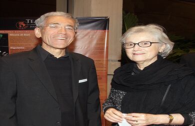 Francisco de Roux y Lía de Roux.