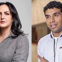 María Fernanda Cabal y David Racero.