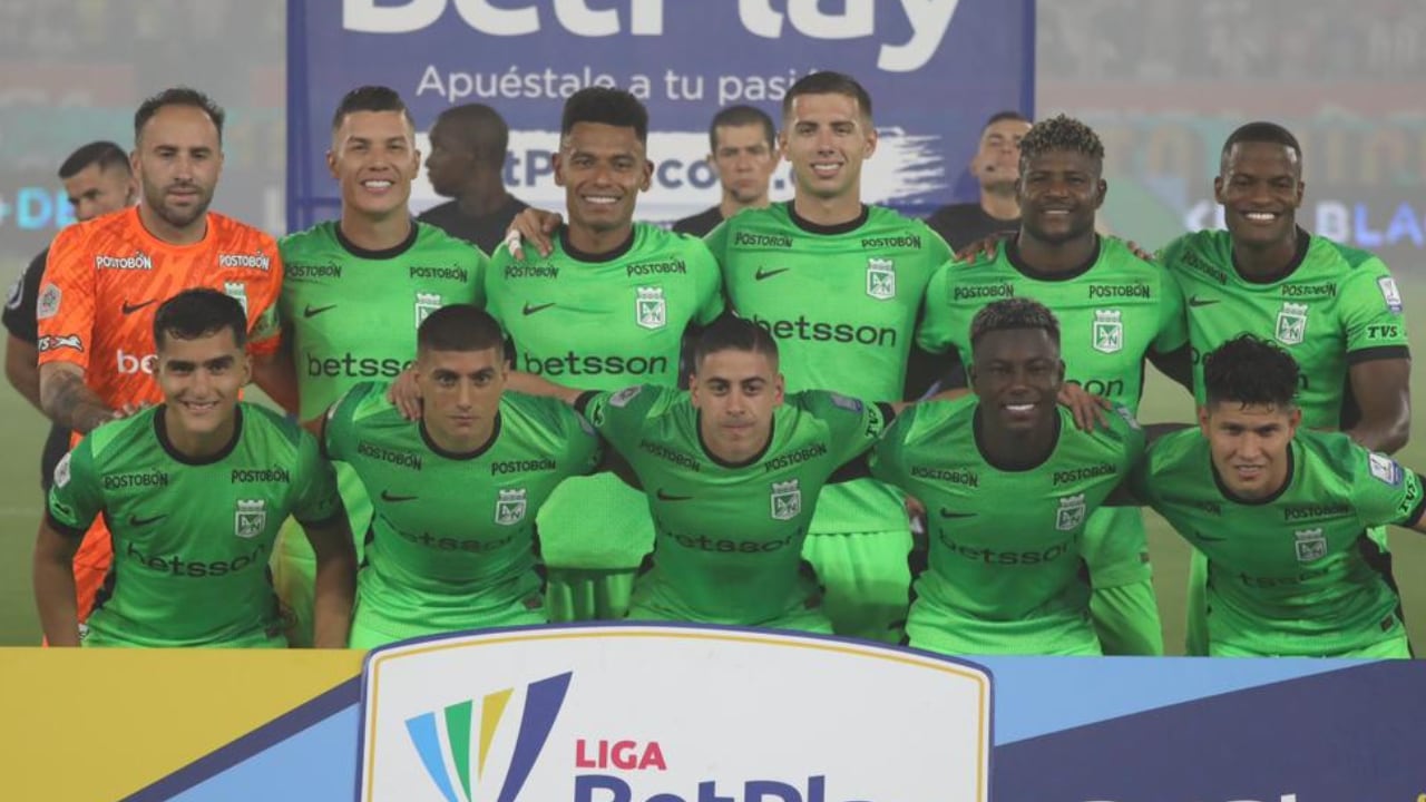 Nómina de Atlético Nacional en esta Liga BetPlay 2025-ll.