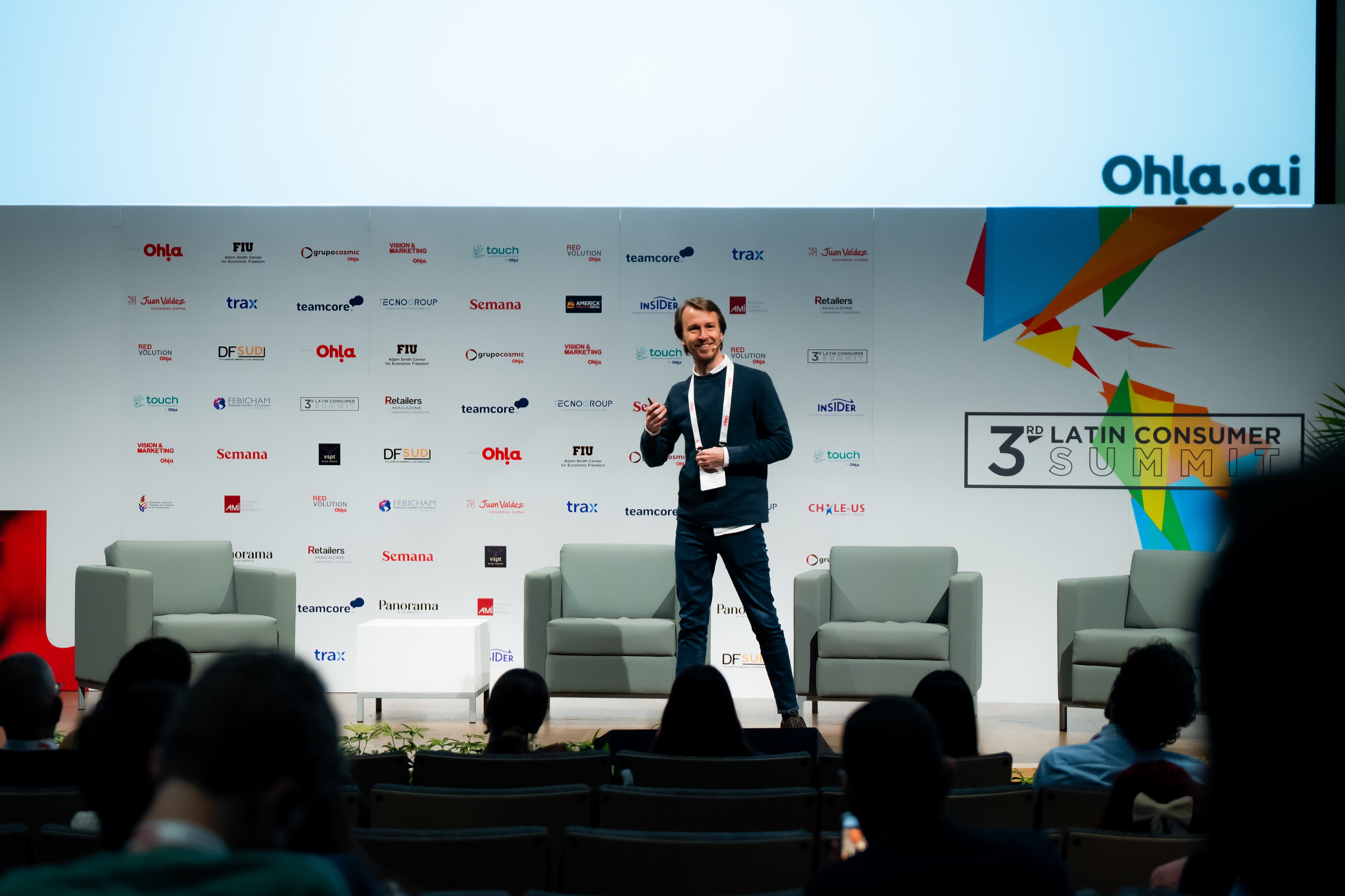 Juan Manuel Saravia, CEO y cofundador de Ohla.ai