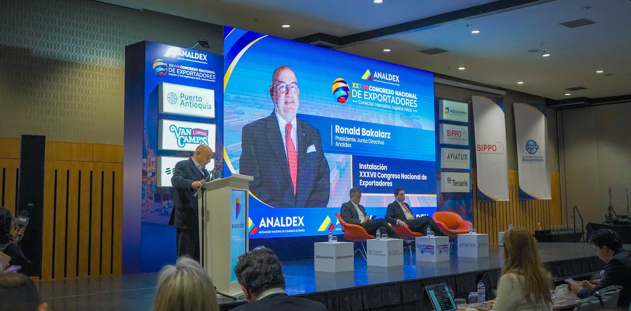 Cogreso de Analdex en Bogotá, 4 de septiembre de 2025.