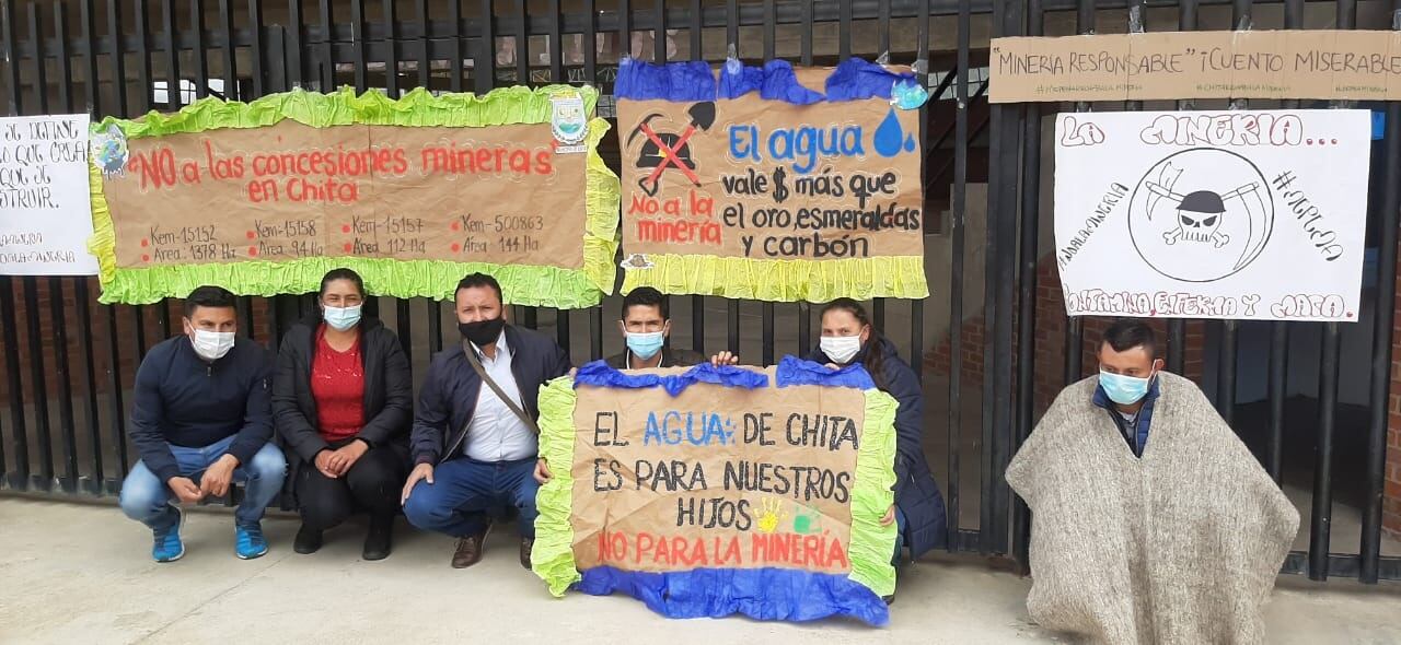 En Chita se oponen a la minería