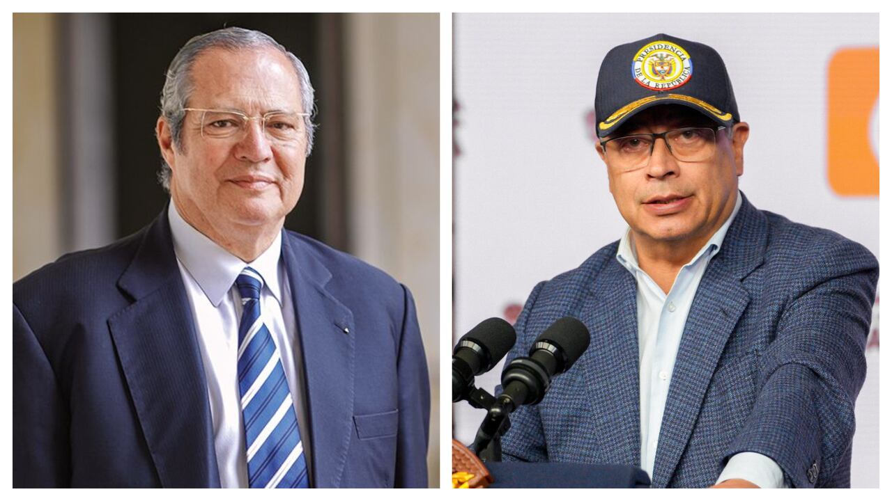 Iván Name y Gustavo Petro