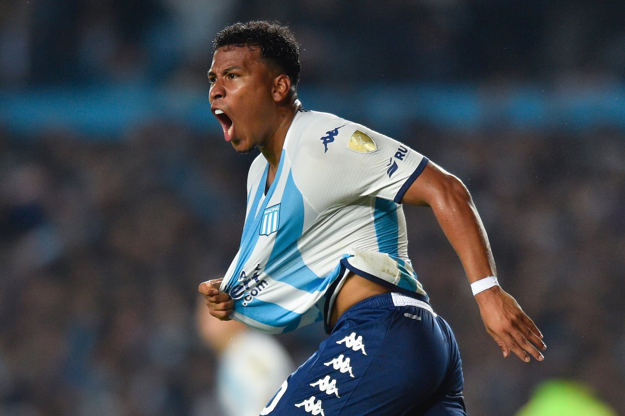 Roger Martínez logró su primer gol con Racing tras su vuelta del fútbol mexicano