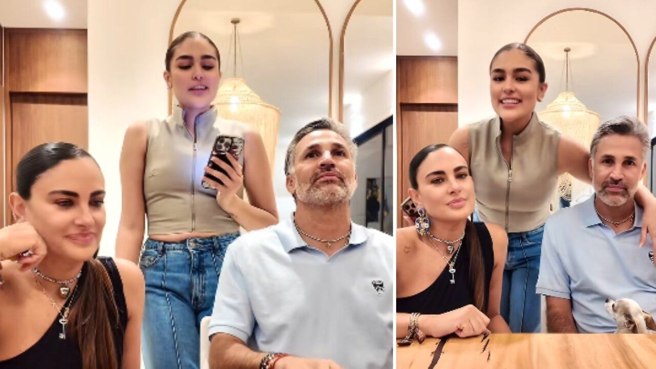 Mario Alberto Yepes, Carolina Villegas y Miranda Yepes compartieron una inesperada dinámica.