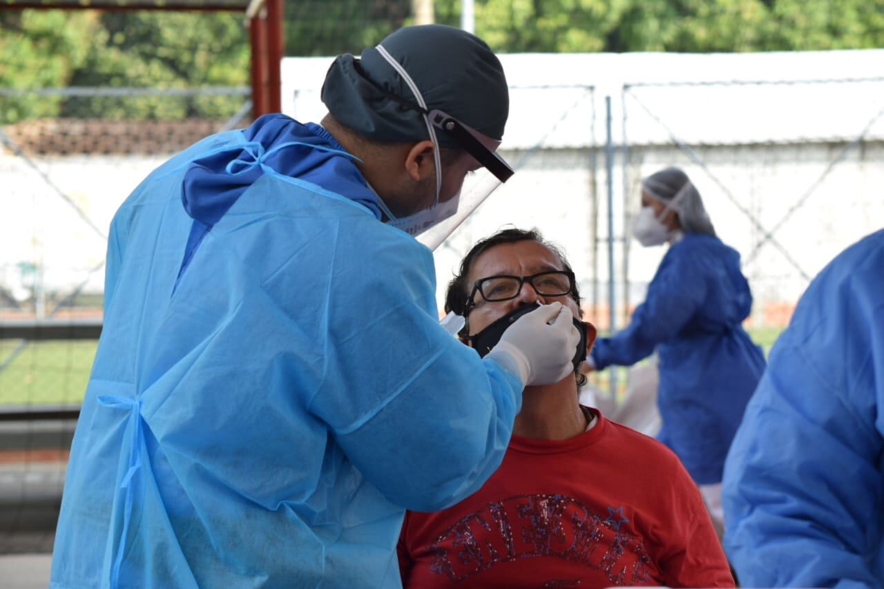En Cúcuta se adelanta un trabajo de toma de muestras gratuitas para identificar contagios por la covid, en las diferentes comunas.