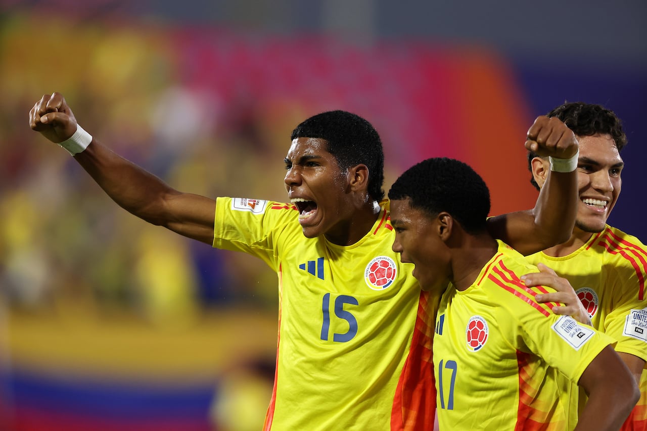 Miguel Solarte anotó el primer gol de Colombia vs. Corea del Norte en el Mundial Sub-17