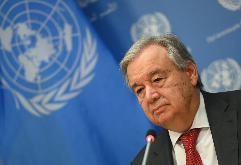 Antonio Guterres, secretario general de la ONU.