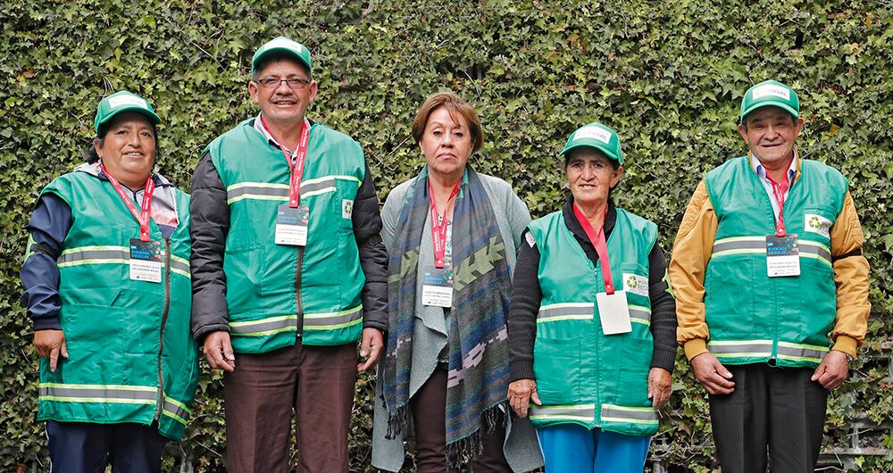 Recicladores de El Rosal, Cundinamarca.