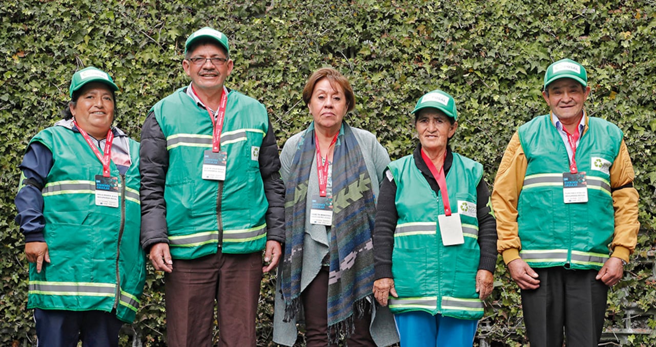 Recicladores de El Rosal, Cundinamarca.