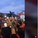 Hinchas del América reunidos en el estadio Pascual Guerrero.