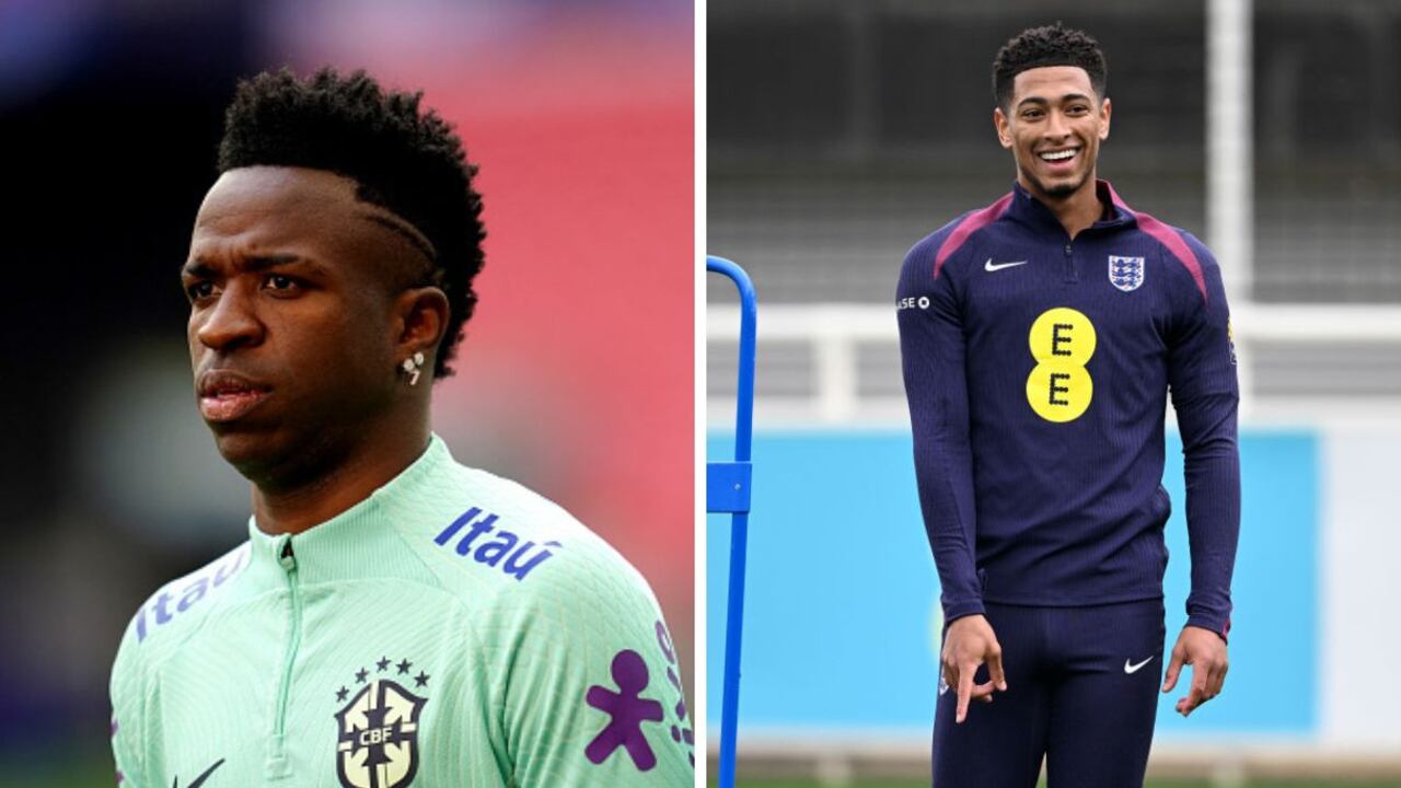 Brasil juega con Inglaterra.