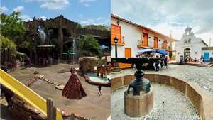 Hacienda Nápoles y el Pueblito Paisa en Medellín, Antioquia