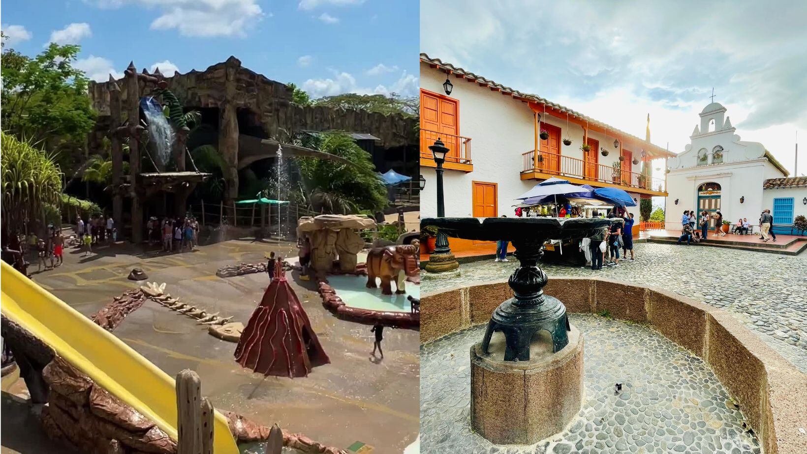 ¿Hacienda Nápoles o el Pueblito Paisa, cuál de los dos planes es más barato?