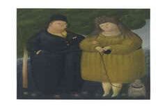 'Los ricos' de Fernando Botero (1967). Evaluada en  1,500,000 dólares