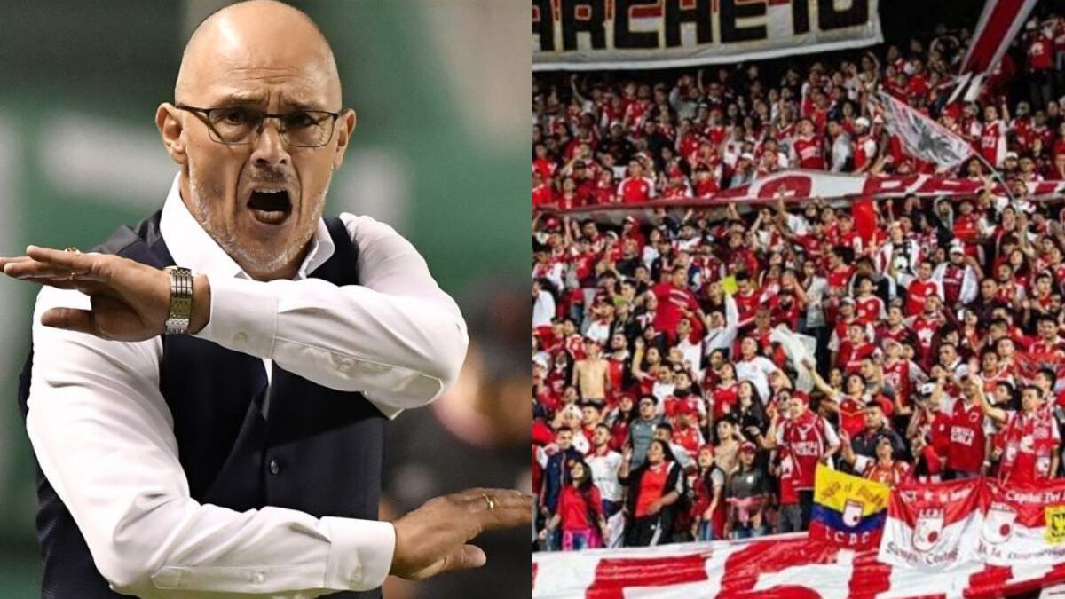 Alfredo Arias espera que cuando Santa Fe mejore los resultados llevará más hinchas al estadio.