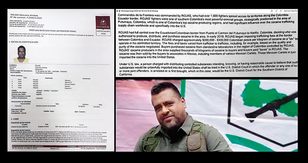 Alias Araña se declaró víctima de un entrampamiento cuyo objetivo es acabar con el proceso de paz. En las órdenes de captura en su contra se le acusa de enviar droga a Estados Unidos. 