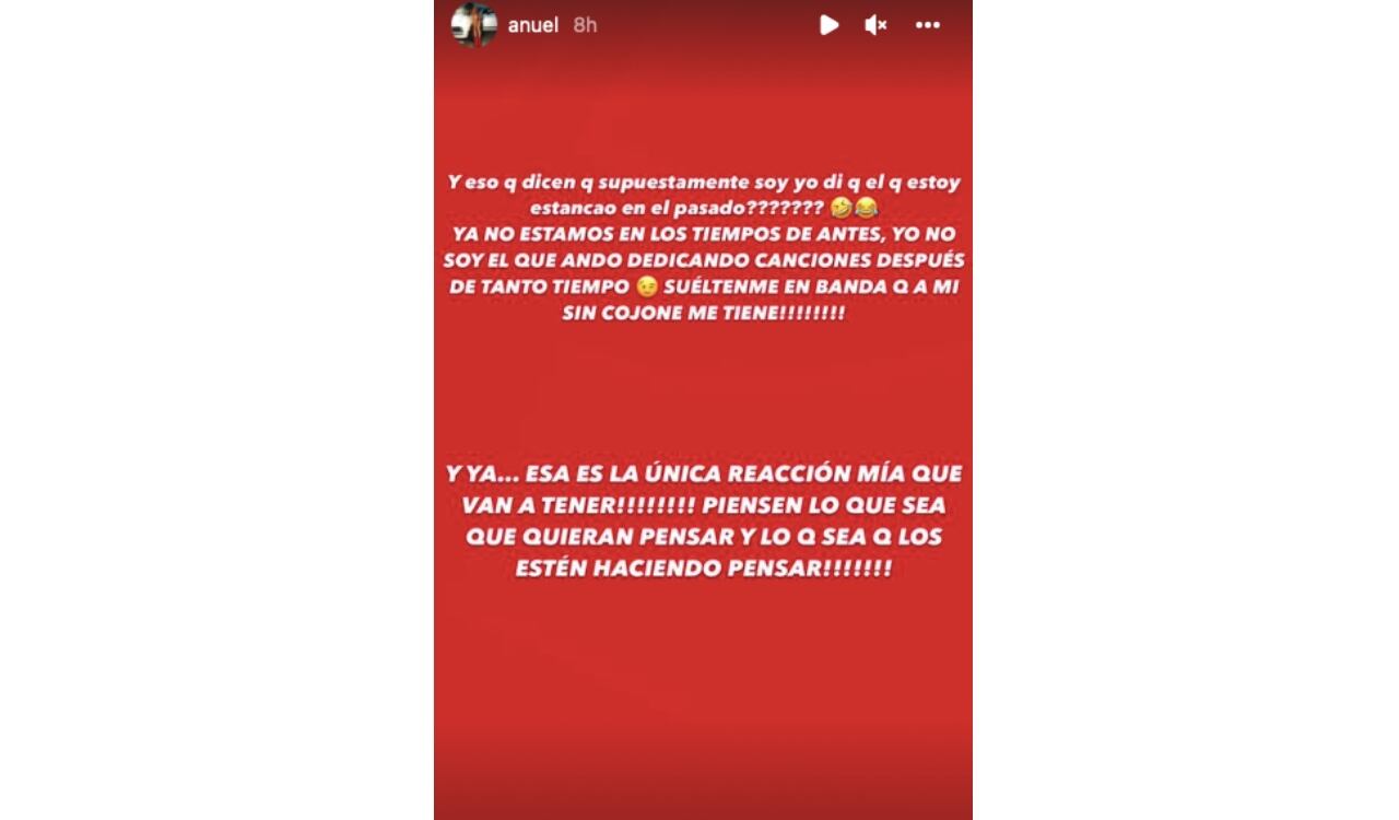 Anuel le respondió una supuesta dedicatoria que Karol G hizo en Coachella