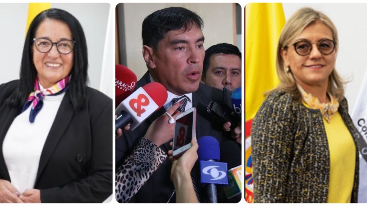 Alba Lucía Velásquez, Álvaro Hernán Prada y Fabiola Márquez.