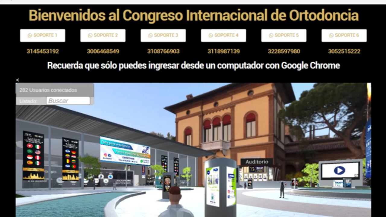 Emprendimiento colombiano de eventos virtuales