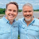 El CEO de Concordia, Matthew Swift, junto con el expresidente Iván Duque en Ecuador.