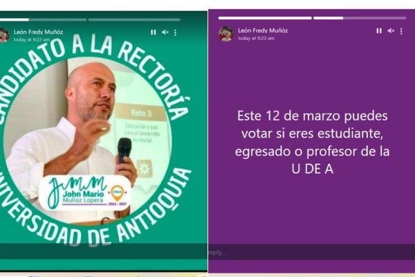 León Fredy campaña hermano.