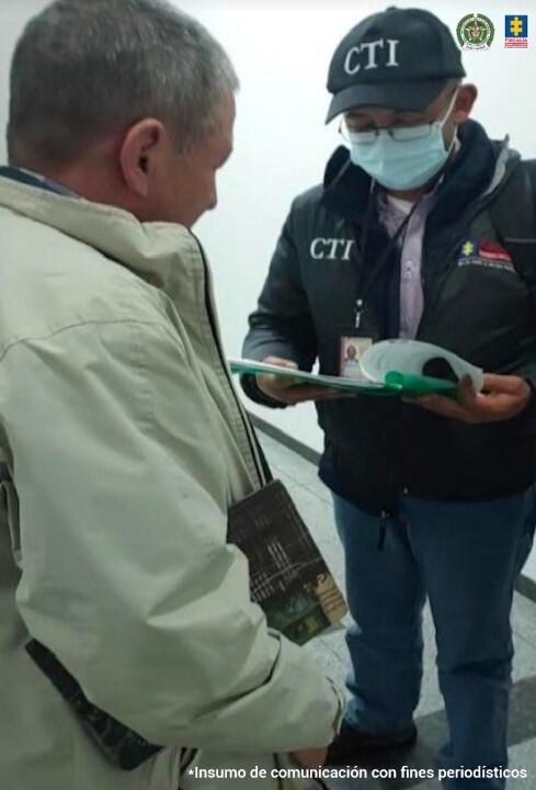 El coronel (r) de la Policía Antonio José Ardila Torres, alias Coro, fue capturado con fines de extradición.